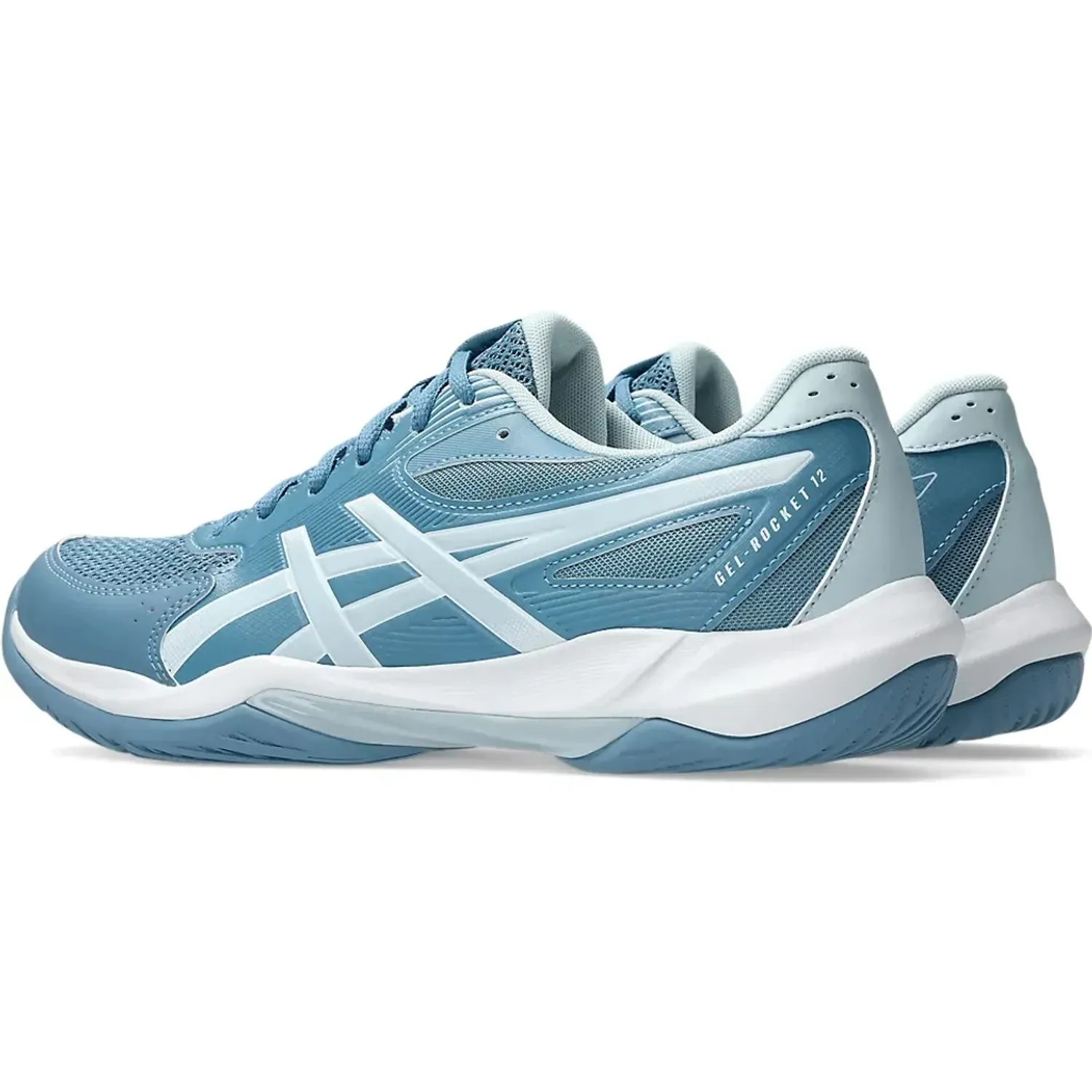 Zapatillas Asics De Voley Hombre Gel-Rocket 12 color turquesa / blanco | Platanitos