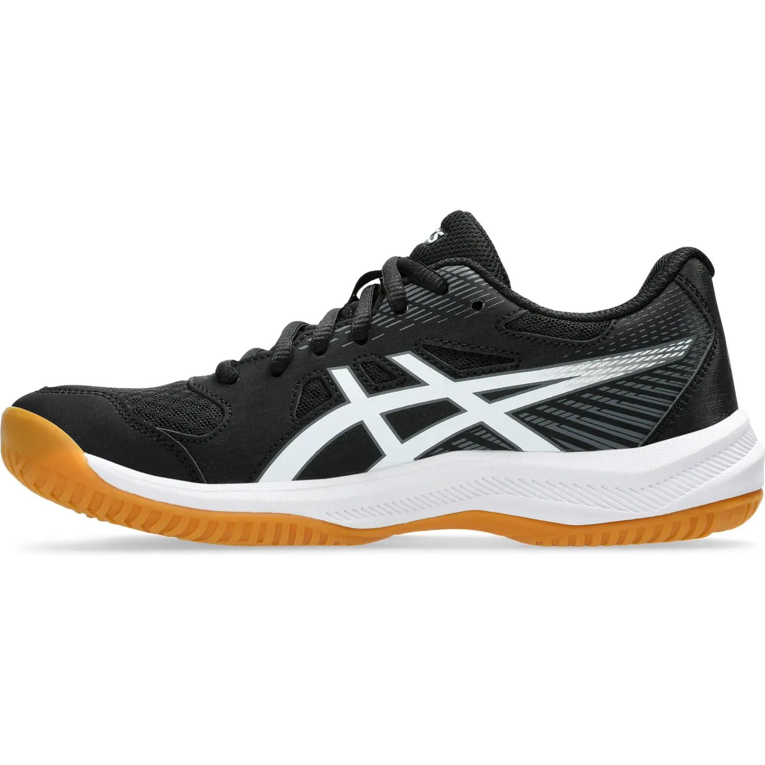 Asics Zapatillas Asics De Voley Mujer Upcourt 6 color negro / blanco | Platanitos