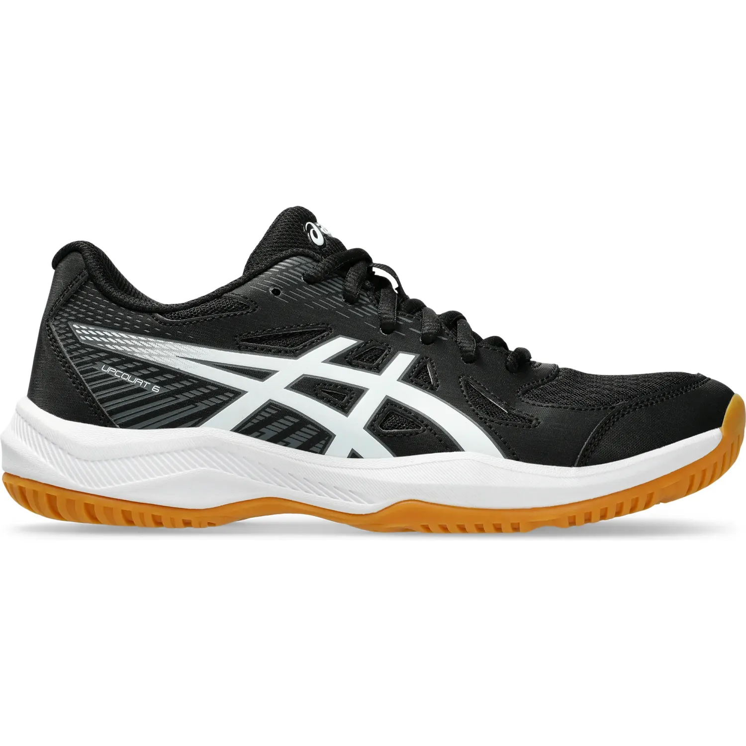 Asics Zapatillas Asics De Voley Mujer Upcourt 6 color negro / blanco | Platanitos