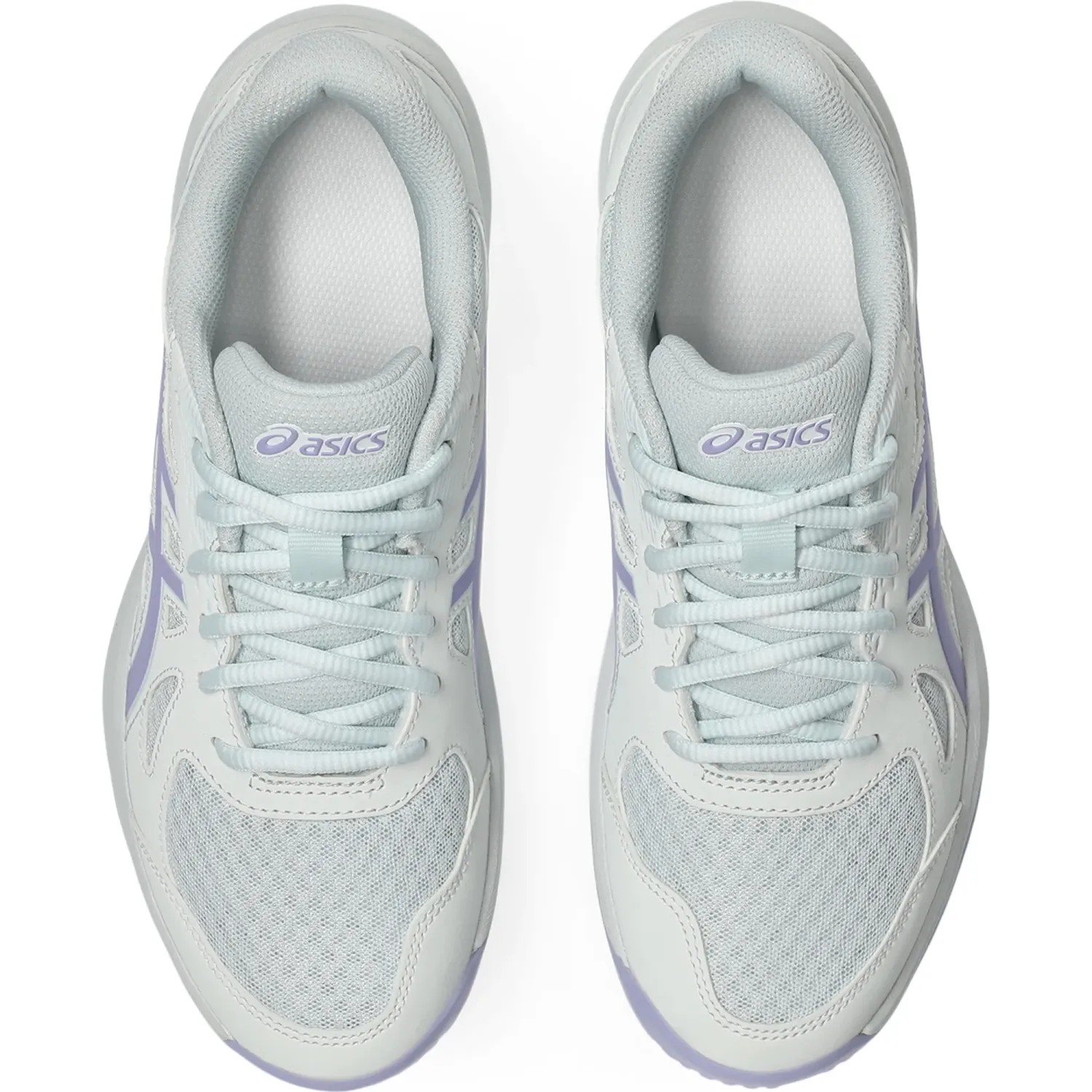 Asics Zapatillas Asics De Voley Mujer Upcourt 6 color blanco / lila | Platanitos