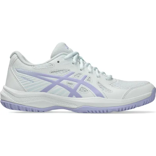 Zapatillas Asics De Voley Mujer Upcourt 6 color blanco | Platanitos