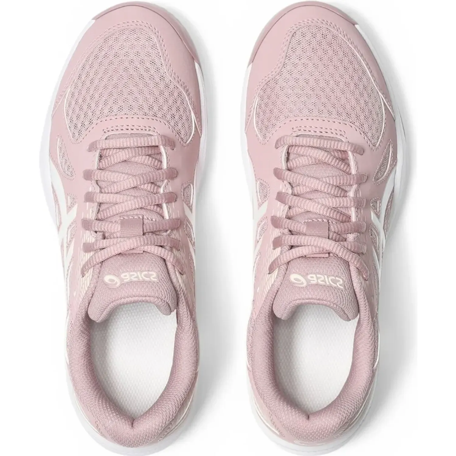 Asics Zapatillas Asics De Voley Mujer Upcourt 6 color rosado / blanco | Platanitos