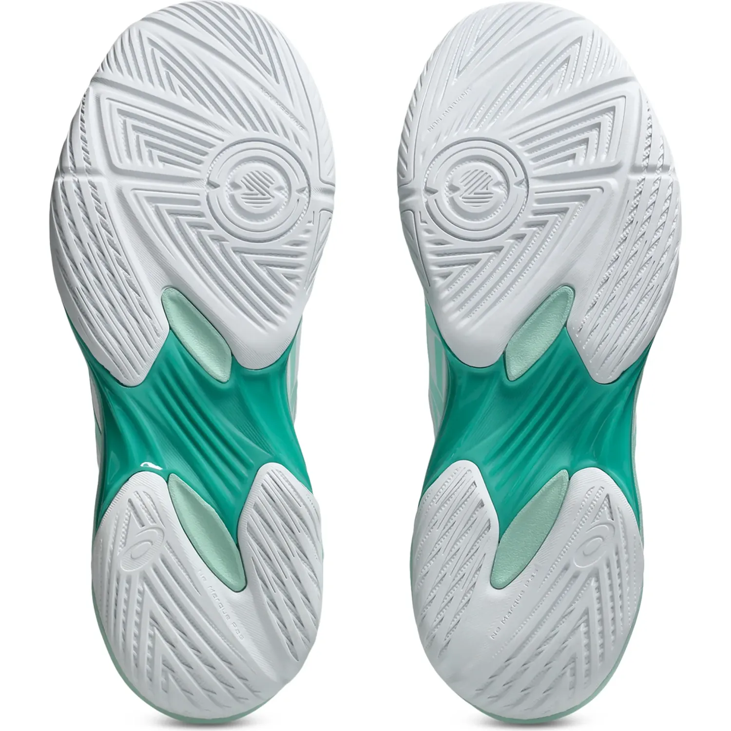 Zapatillas Asics De Voley Mujer Gel-Rocket 12 color blanco / verde | Platanitos