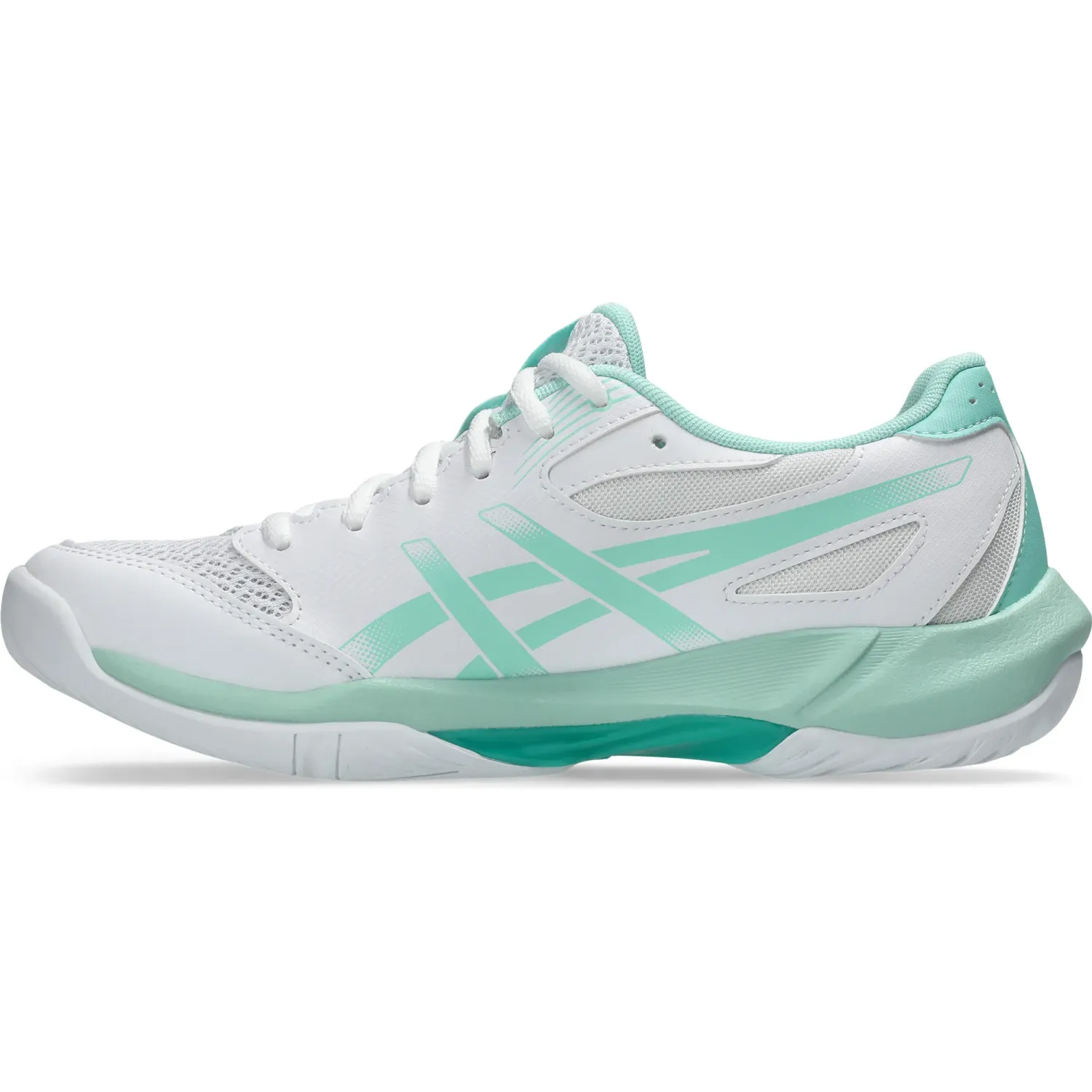 Zapatillas Asics De Voley Mujer Gel-Rocket 12 color blanco / verde | Platanitos