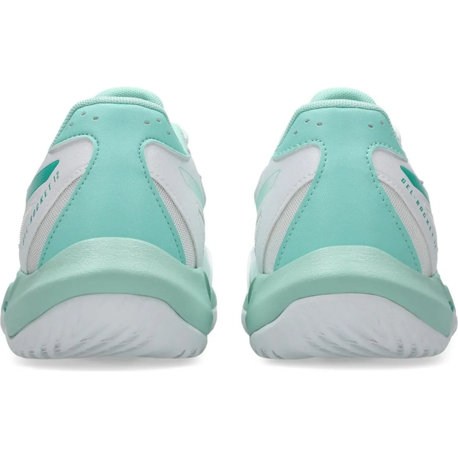 Zapatillas Asics De Voley Mujer Gel-Rocket 12 color blanco / verde | Platanitos