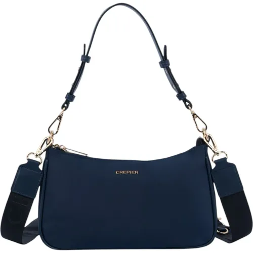 Bolso Crepier Mujer Caterinna Chico color azul | Platanitos