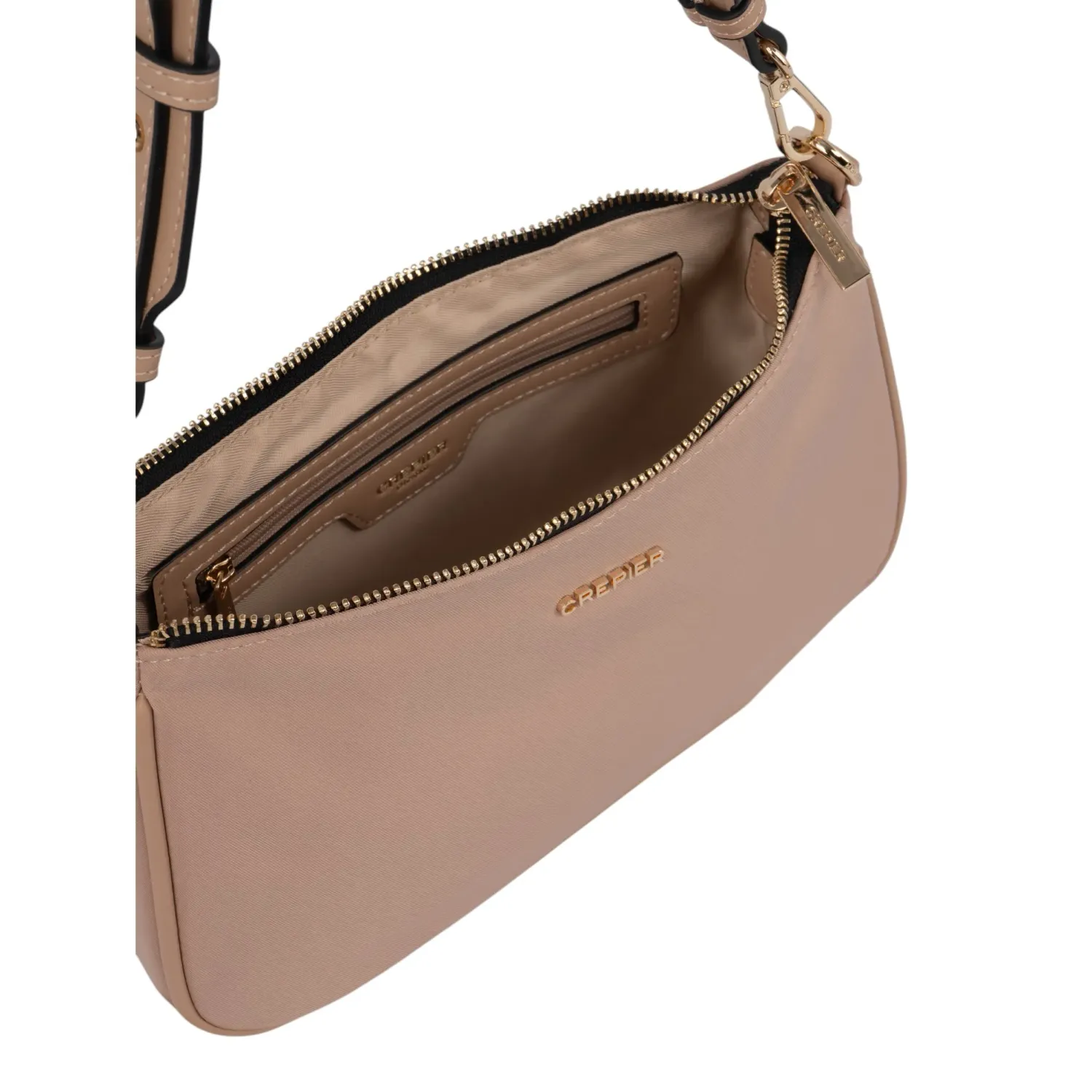 Bolso Crepier Mujer Caterinna Chico color avena | Platanitos