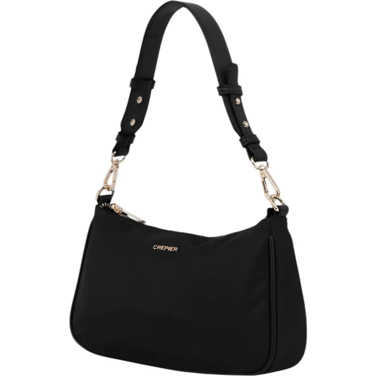 Bolso Crepier Mujer Caterinna Chico color negro | Platanitos