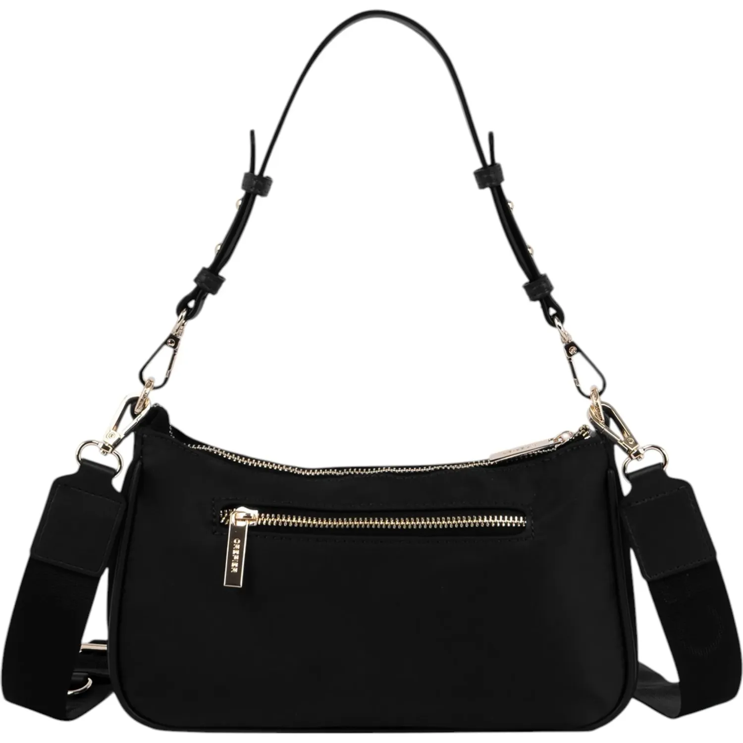 Bolso Crepier Mujer Caterinna Chico color negro | Platanitos