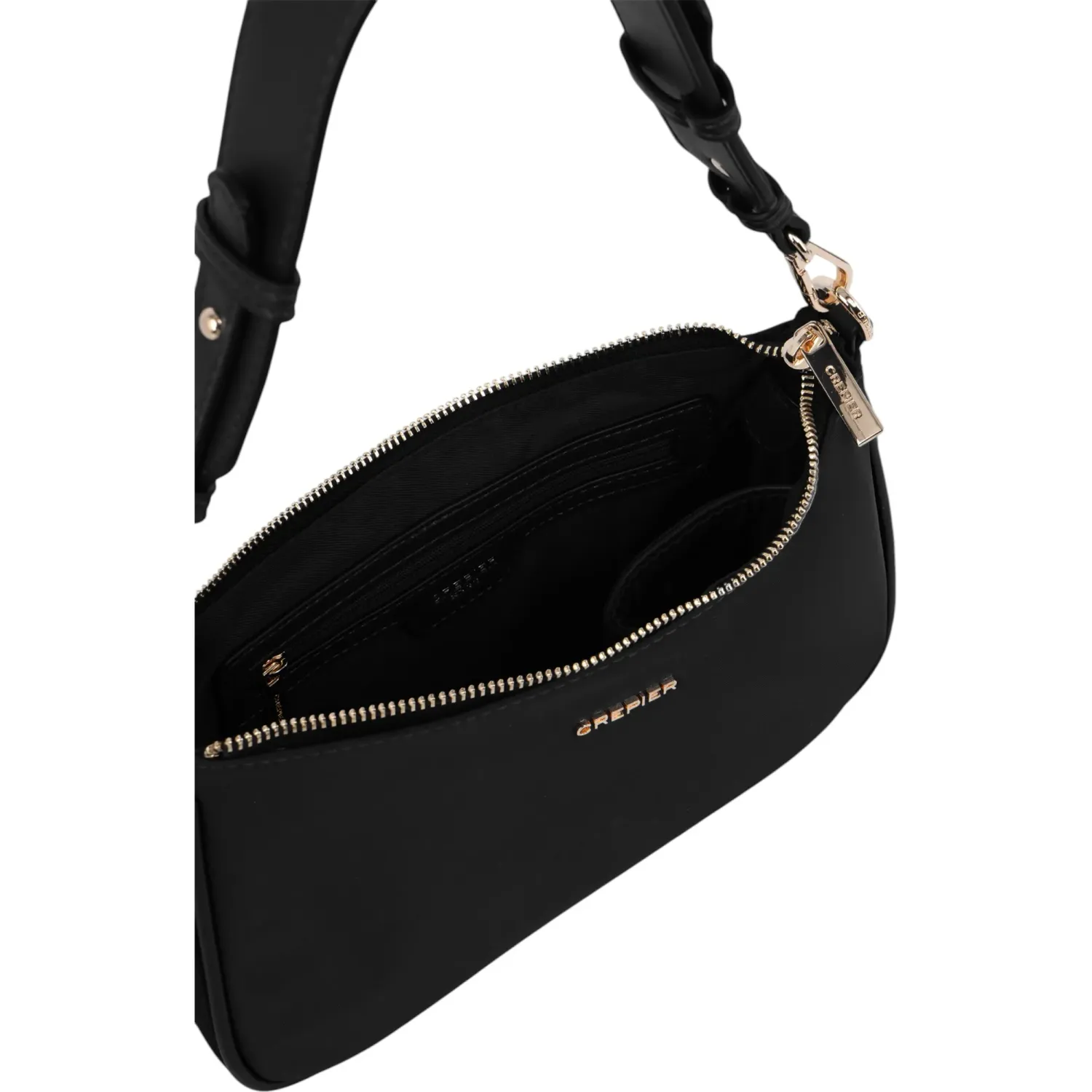 Bolso Crepier Mujer Caterinna Chico color negro | Platanitos
