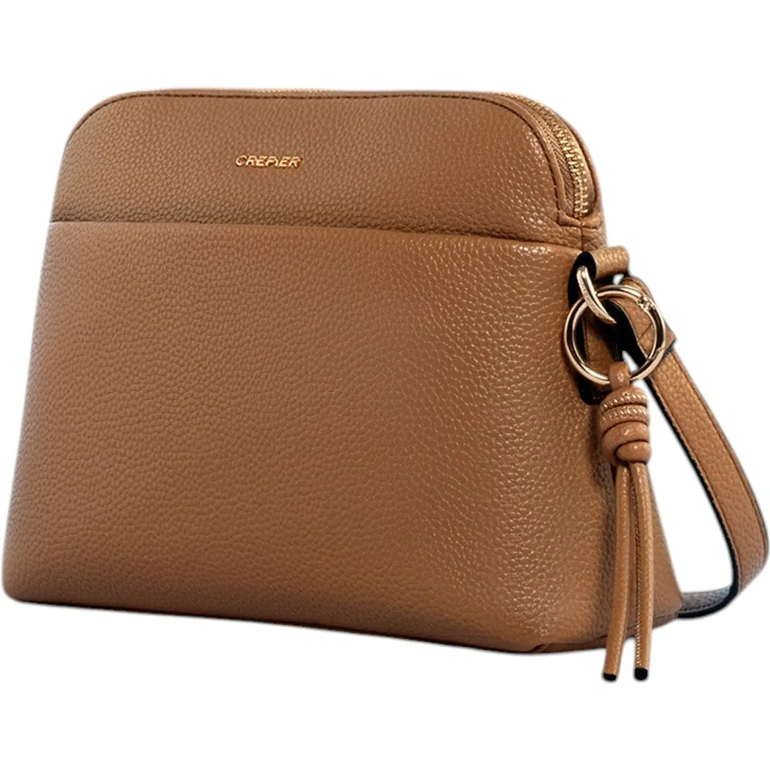 CREPIER Bolso Crepier Mujer Noria Chico color camel | Platanitos