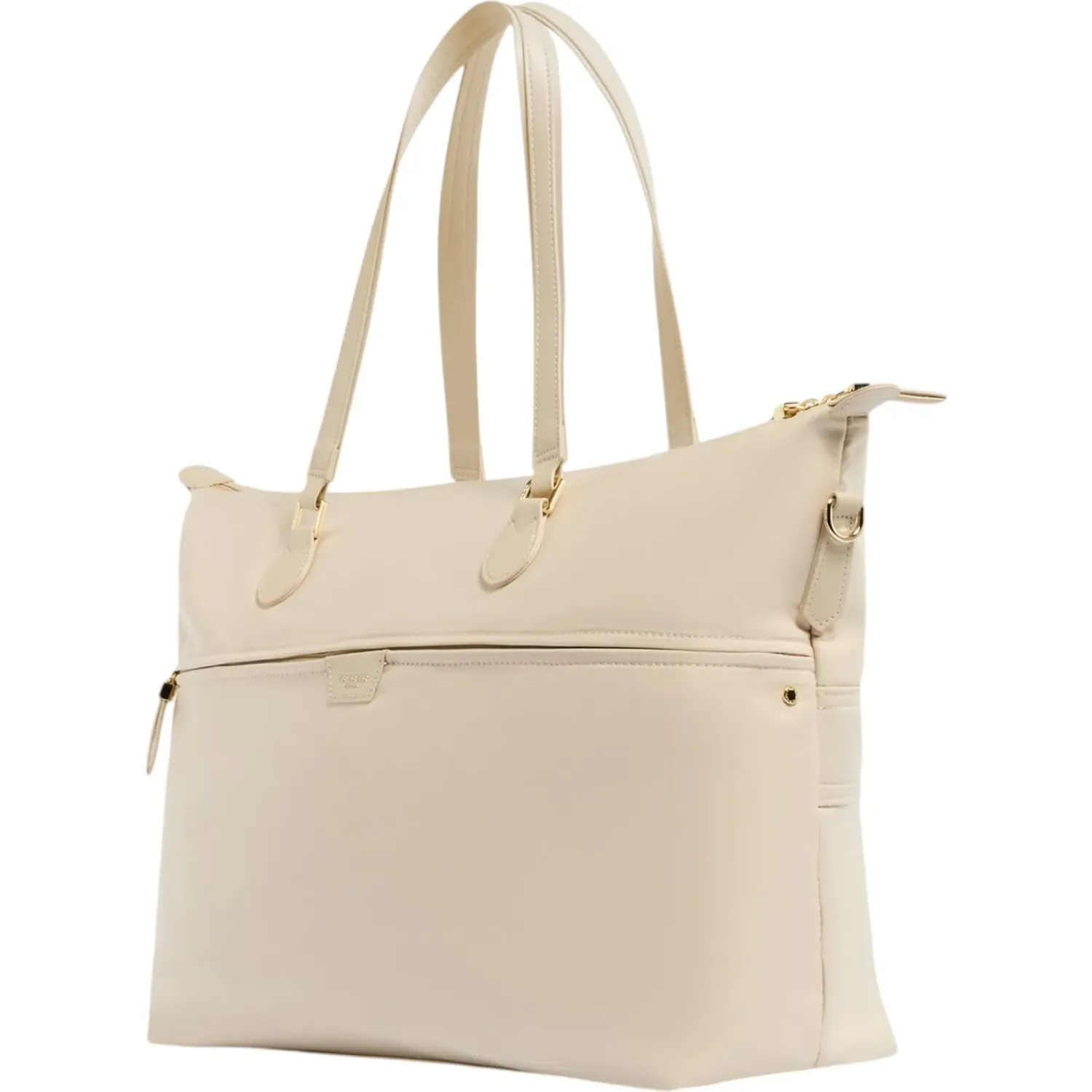 Maletin Crepier Mujer Goretti Grande color beige | Platanitos