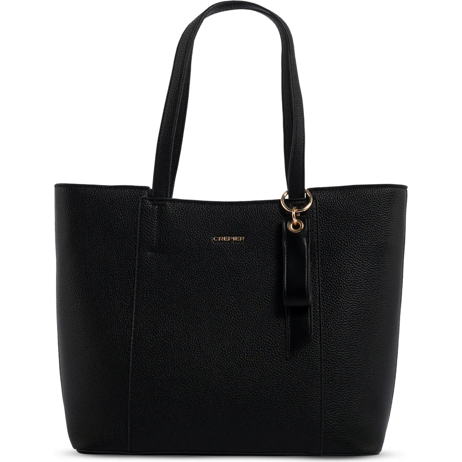 Tote Crepier Gardenias Mediano color negro | Platanitos