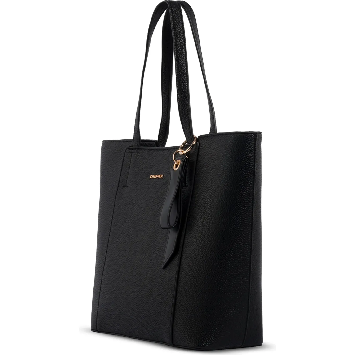 Tote Crepier Gardenias Mediano color negro | Platanitos