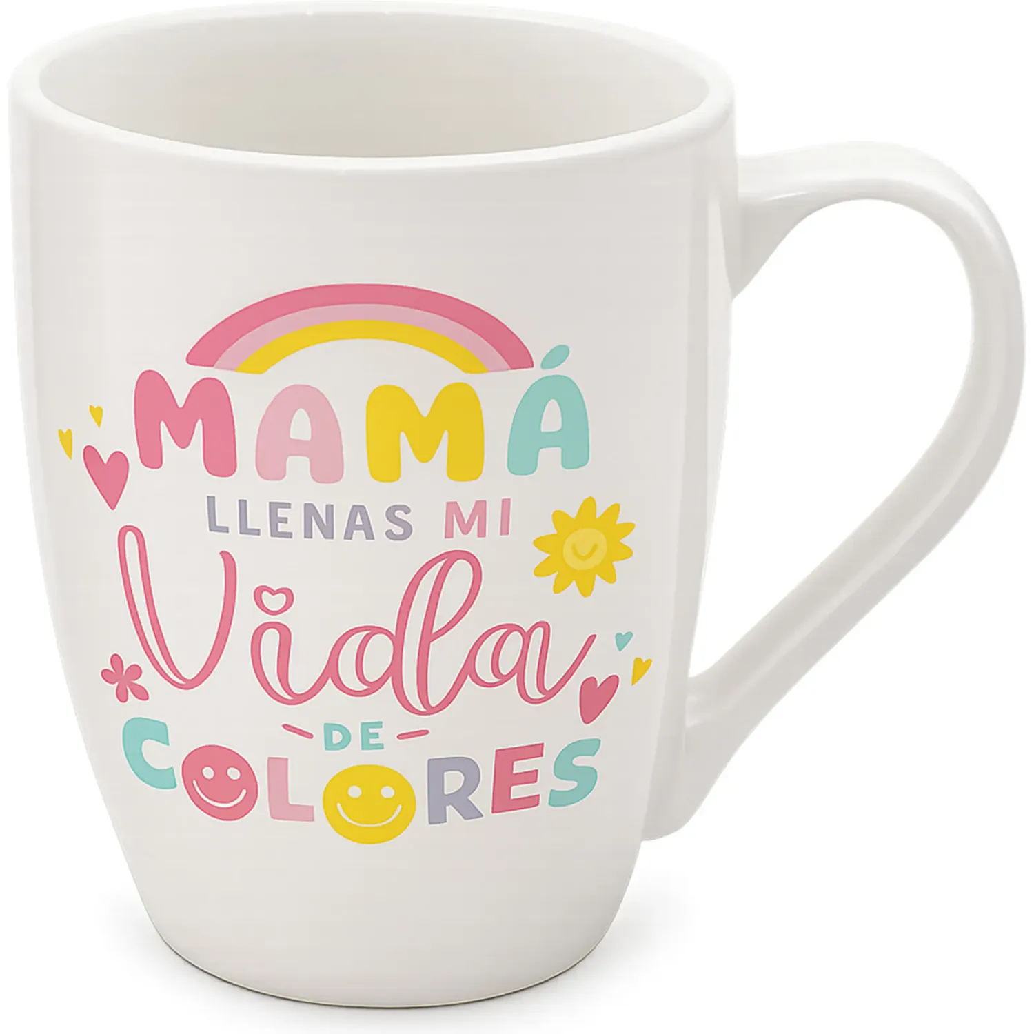 Taza Ichimatsu De Loza 11 Oz Cilindrico Con Estuche - Edicion Dia De La Madre color varios | Platanitos