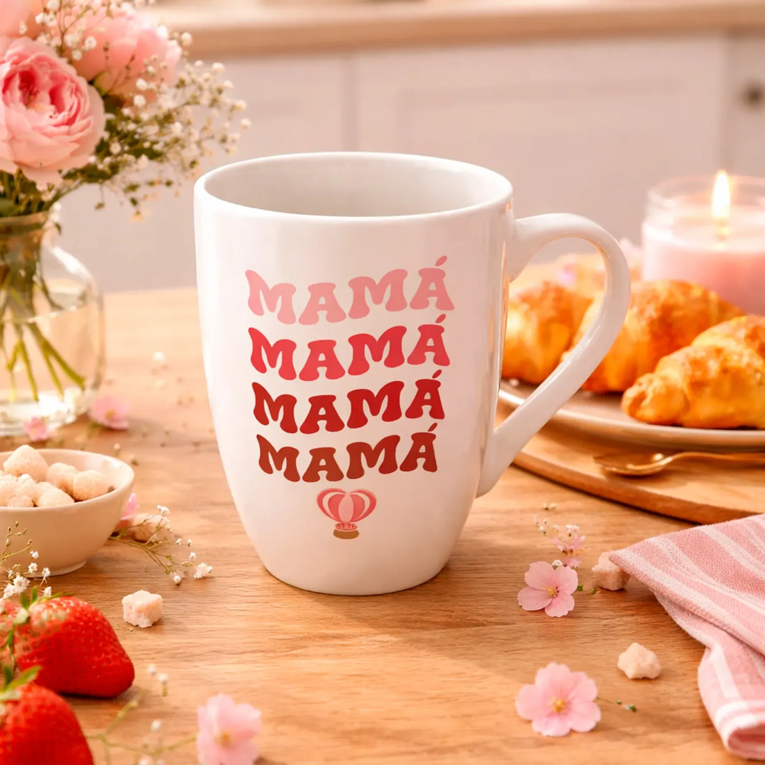 Taza Ichimatsu De Loza 11 Oz Cilindrico Con Estuche - Edicion Dia De La Madre color varios | Platanitos