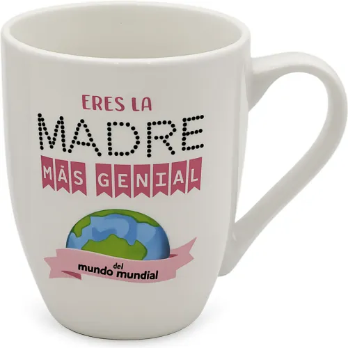 Taza Ichimatsu De Loza 11 Oz Cilindrico Con Estuche - Edicion Dia De La Madre color varios | Platanitos