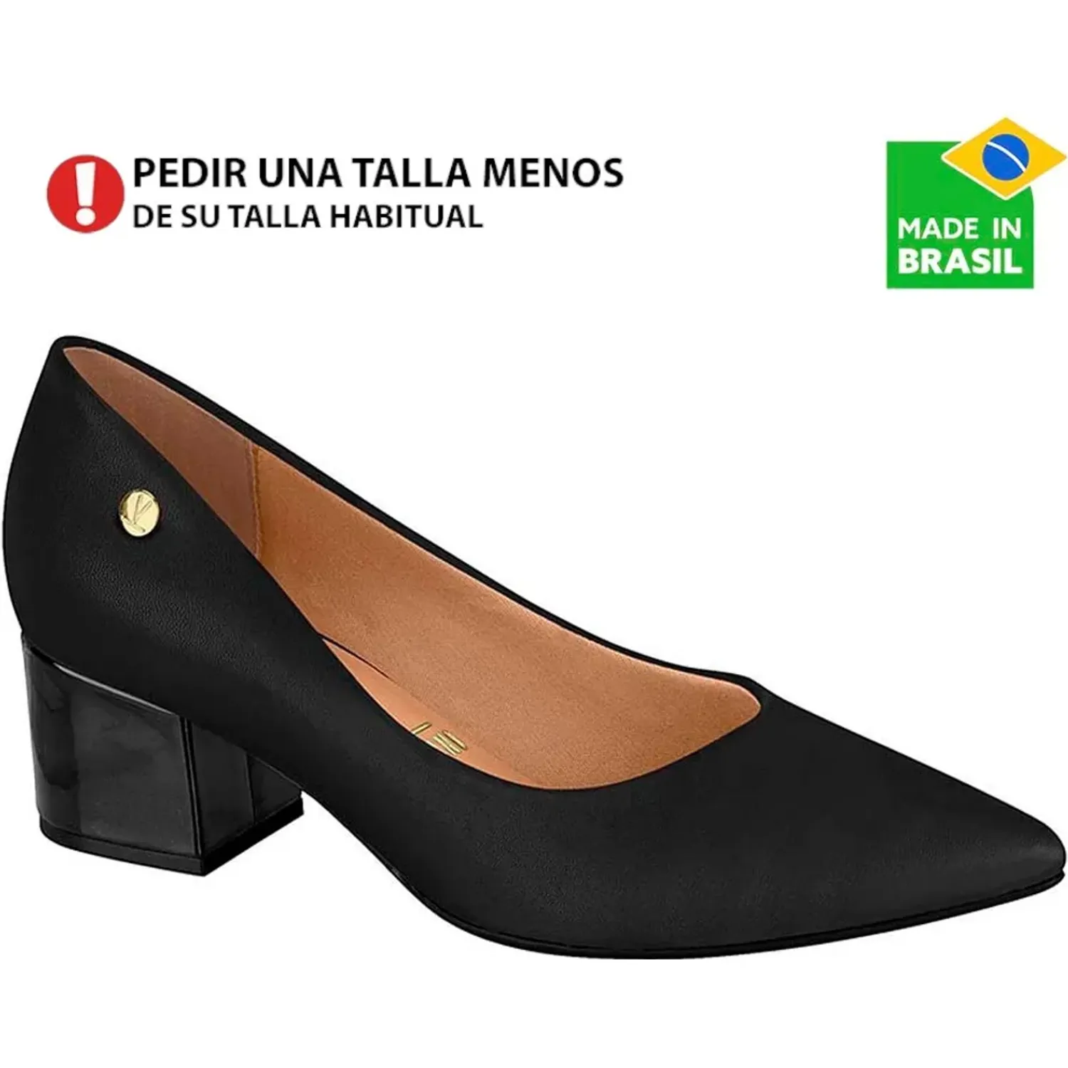 Calzado Vizzano De Vestir Mujer 1220 color negro | Platanitos