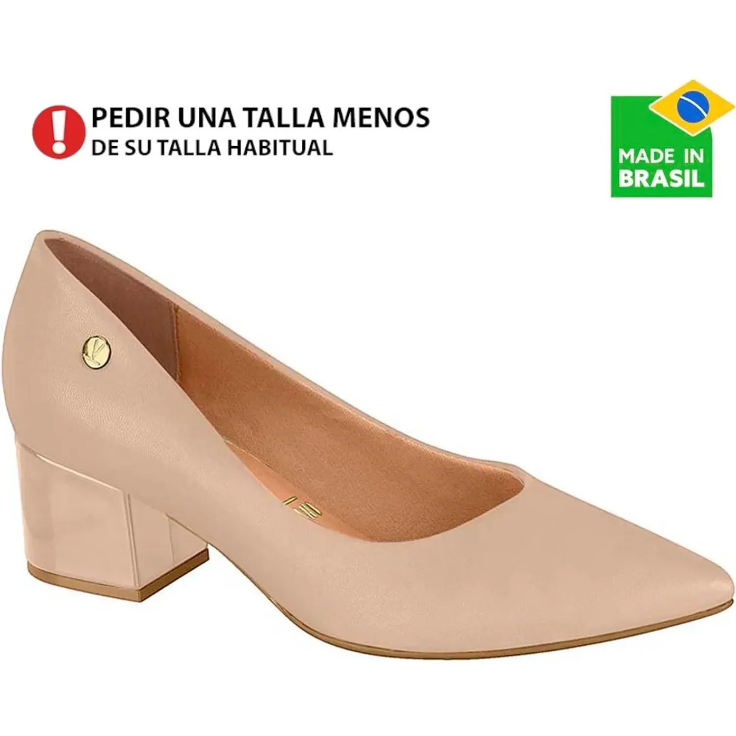 Calzado Vizzano De Vestir Mujer 1220 color beige | Platanitos