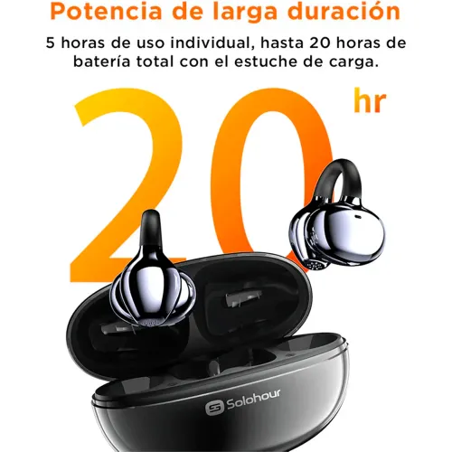 SOLOHOUR Audifonos Inalámbricos Solbuds St7