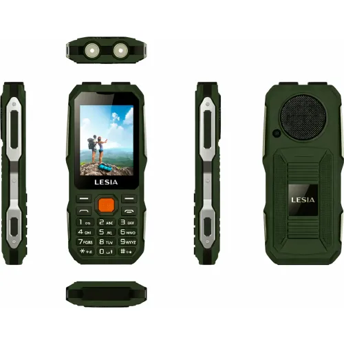 LESIA Celular Basico Lesia Mega Todo Terreno 4g