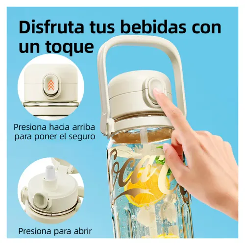 GERM Tomatodo Rítmico Logo Coca Cola Negro 1250ml