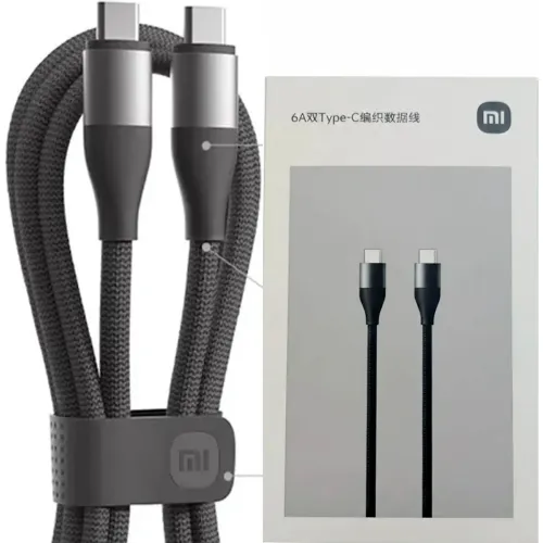 XIAOMI Cable De Carga 6a Type-C To C