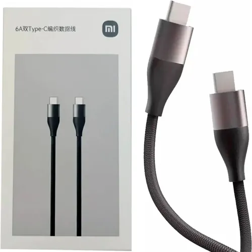 XIAOMI Cable De Carga 6a Type-C To C