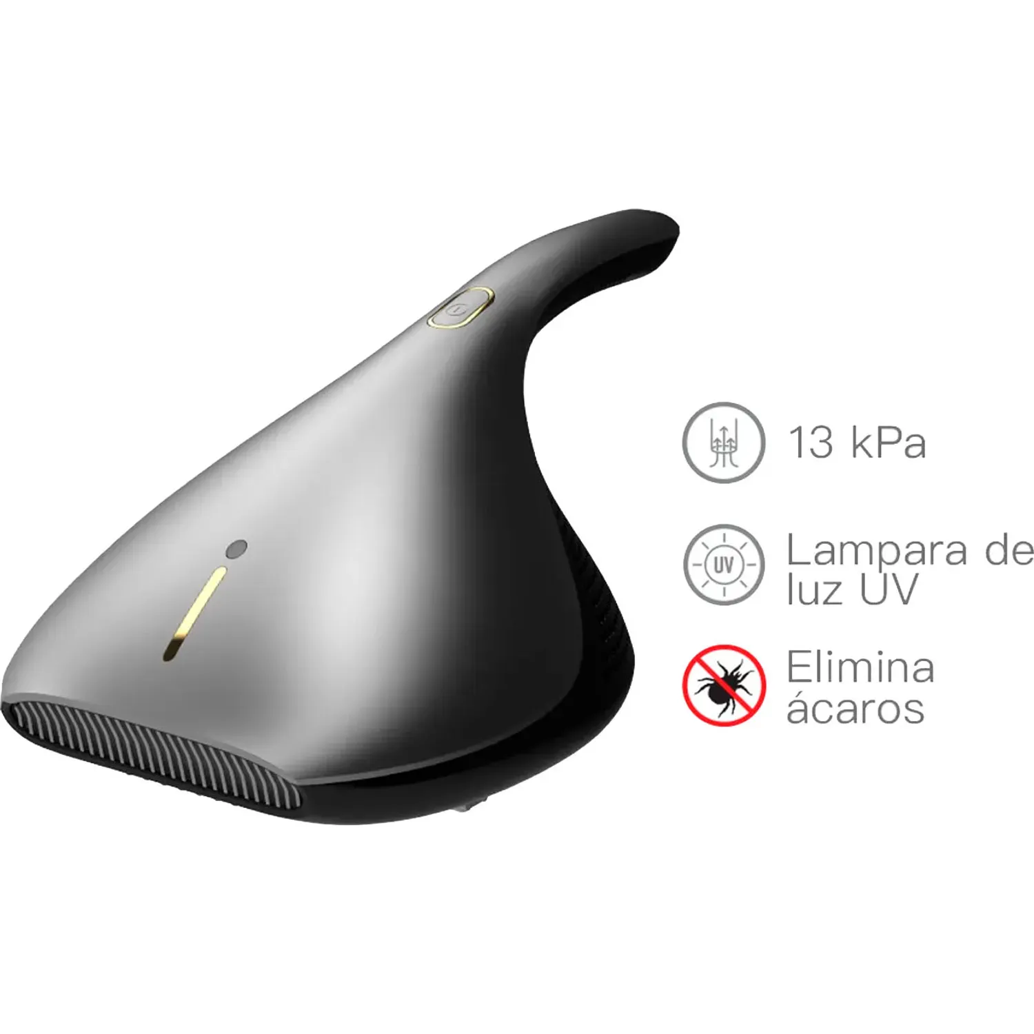 Aspiradora Derma Anti Ácaros Ex919 Con Luz Uv-C Y Succión 13000pa color blanco | Platanitos