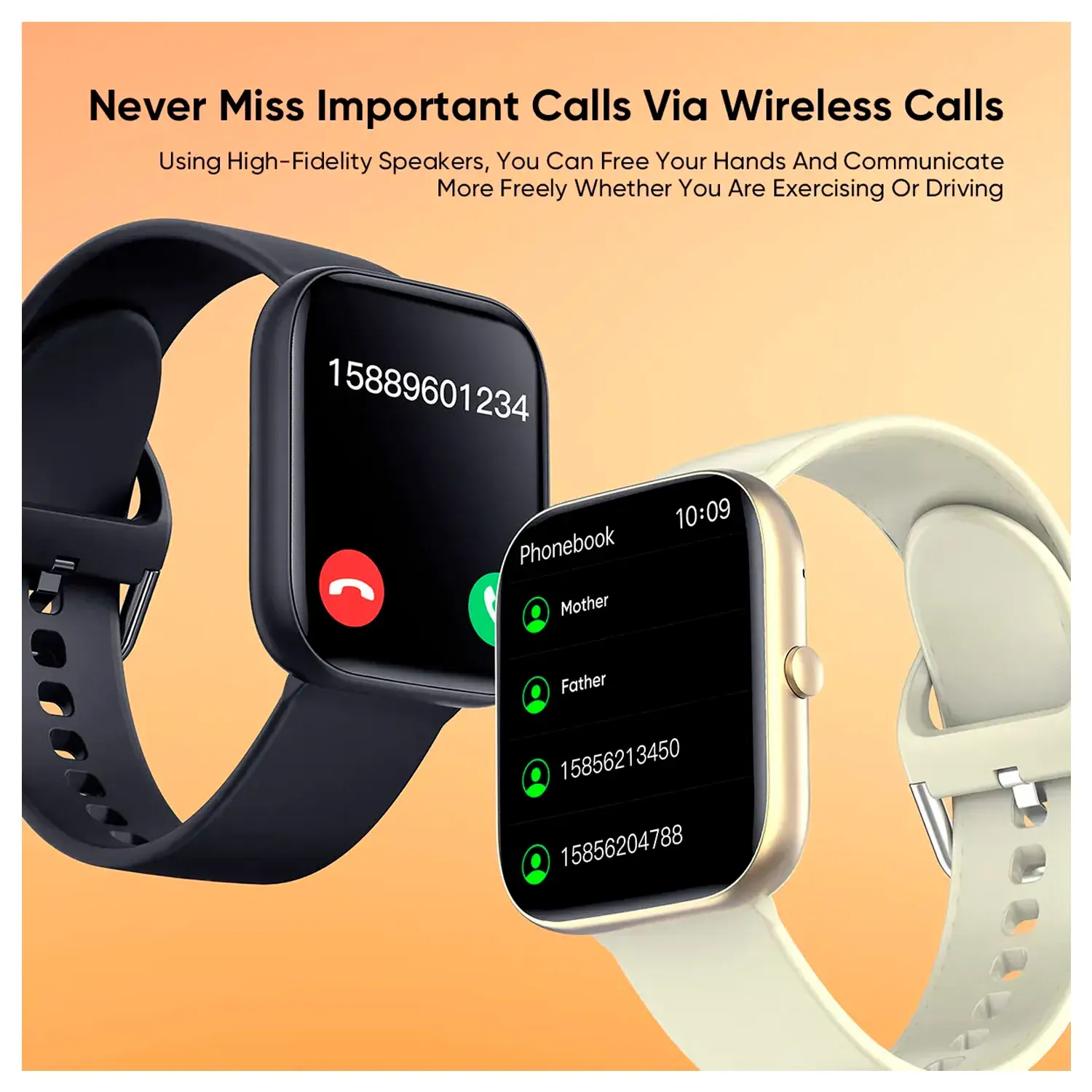 Reloj Vidvie Smartwatch Sw1618 Con Bluetooth Llamadas color dorado | Platanitos