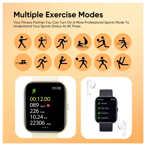 VIDVIE Reloj Smartwatch Sw1618 Con Bluetooth Llamadas