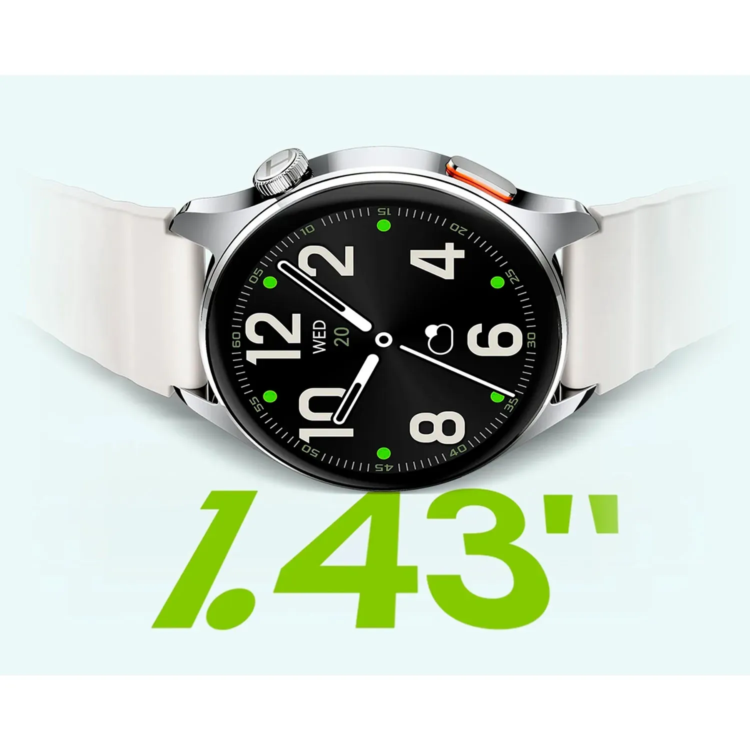 Reloj Haylou Smartwatch Watch 4s Pantalla Amoled color negro | Platanitos