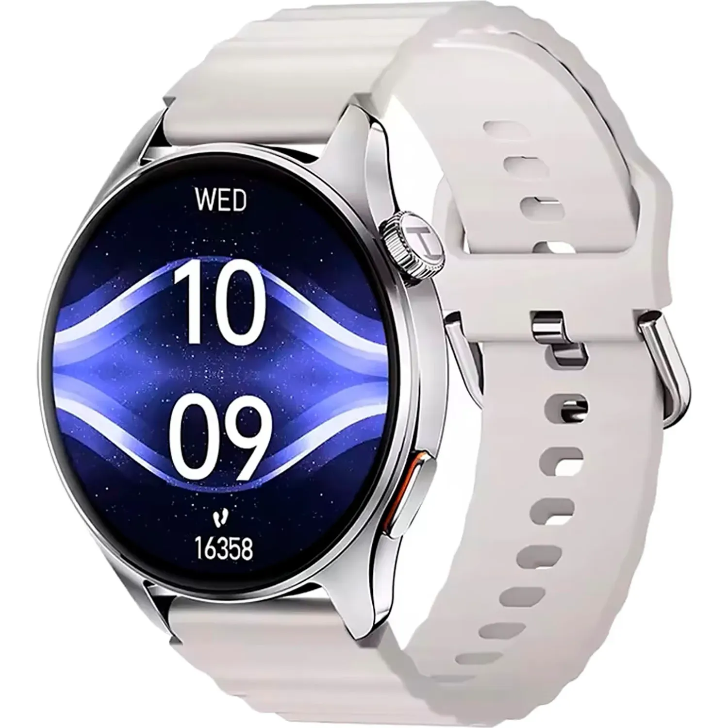 Reloj Haylou Smartwatch Watch 4s Pantalla Amoled color plateado | Platanitos
