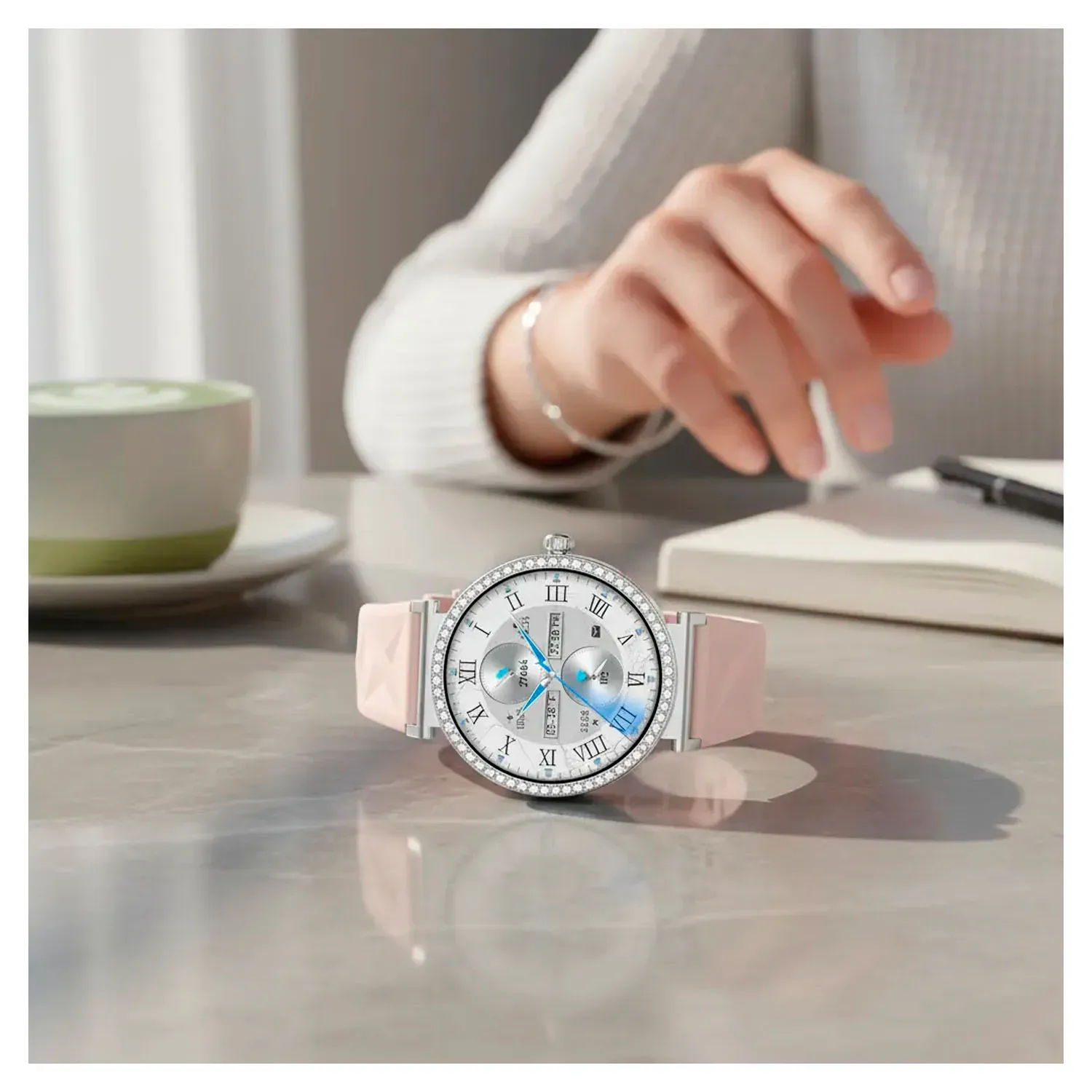 Reloj Vidvie Smartwatch Sw1624 Pantalla Tft color rosa | Platanitos