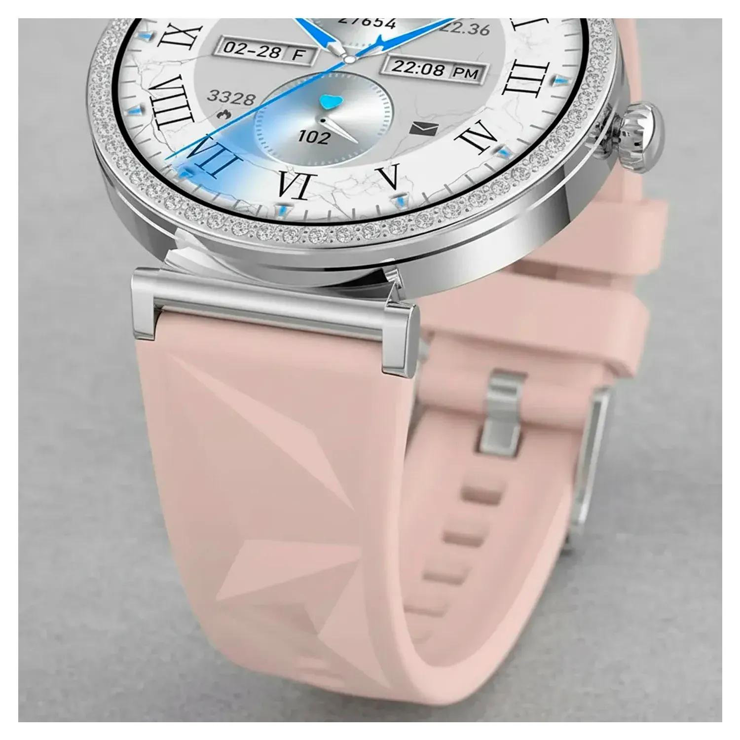 Reloj Vidvie Smartwatch Sw1624 Pantalla Tft color rosa | Platanitos