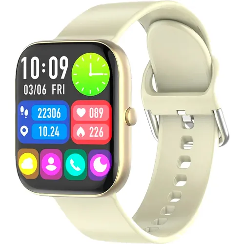 LENOVO Combo Smartwatch Vidvie S1618 Dorado + Audifonos Inalámbricos Lp40 Pro Negro