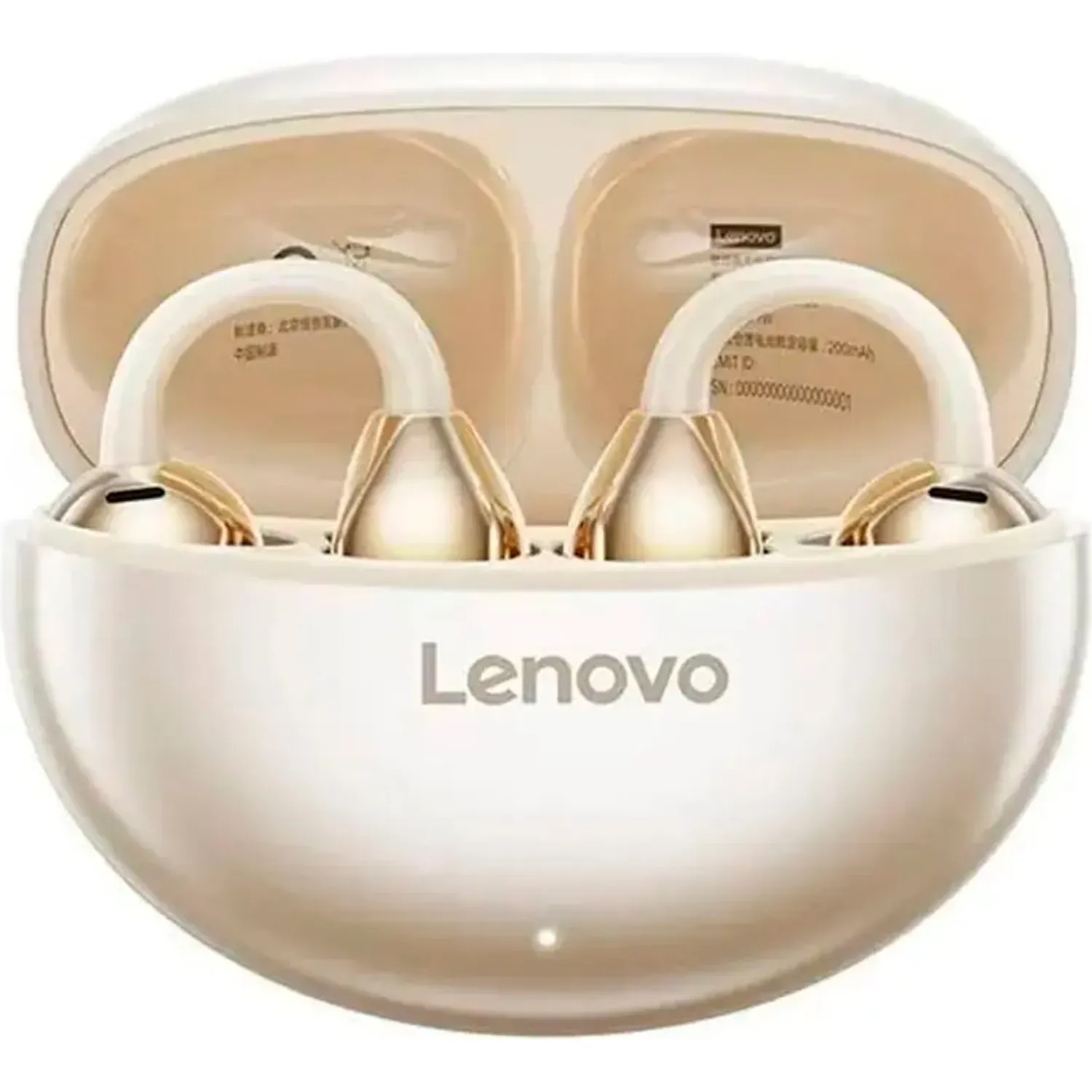 Audifonos Lenovo Inalámbricos Ta410 Bluetooth 5.4 color blanco | Platanitos