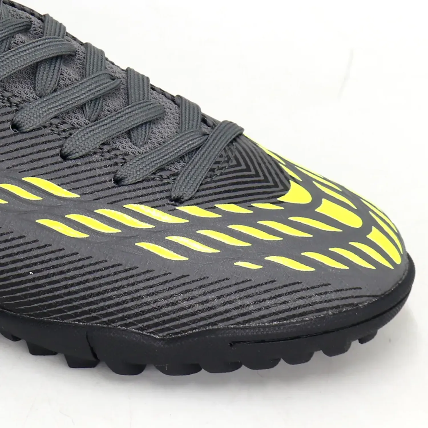 Zapatillas Patrick De Futbol Niños Gin-N26 color gris / lima | Platanitos