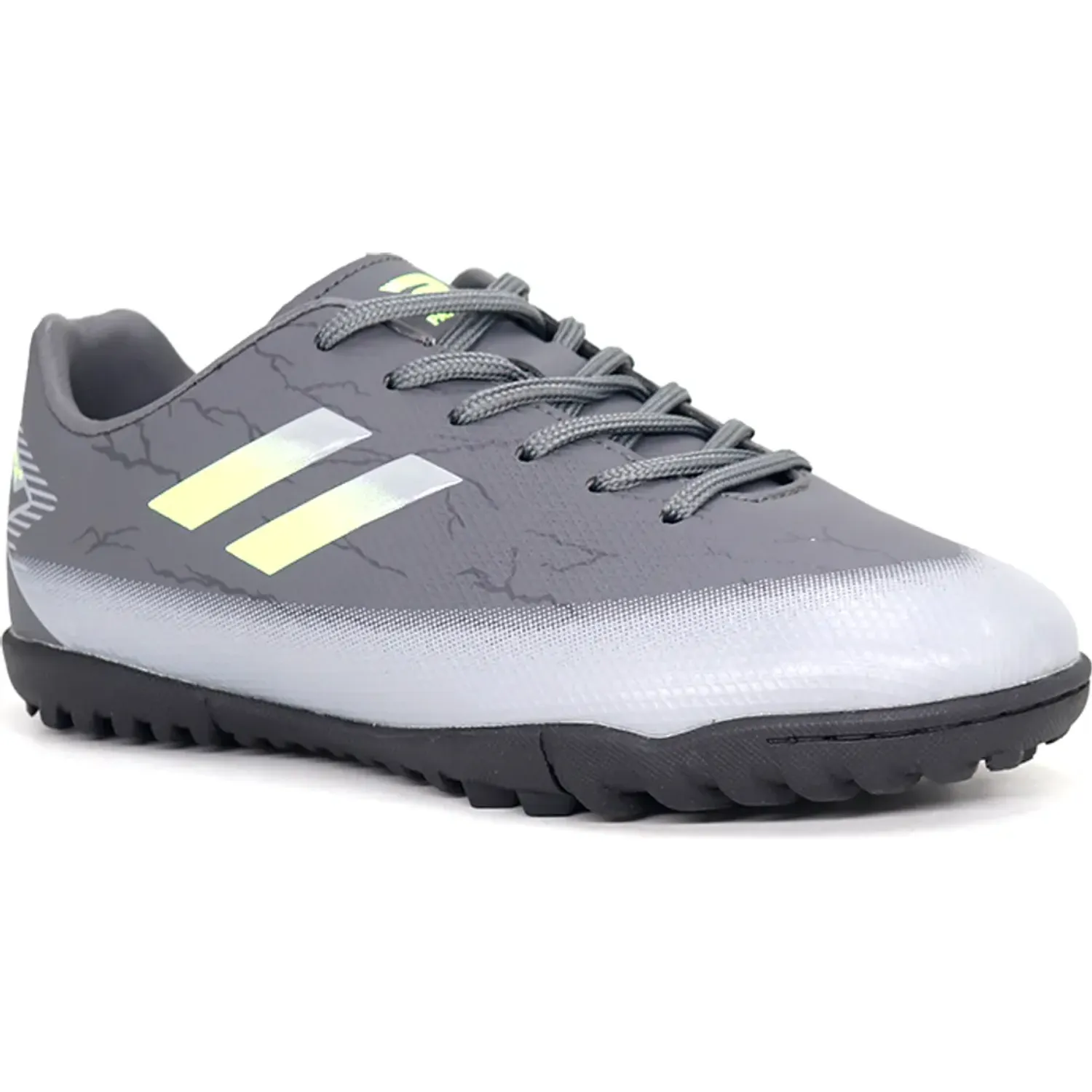 Zapatillas Patrick De Futbol Niños Nunez/N26q1 color grey / lemon | Platanitos