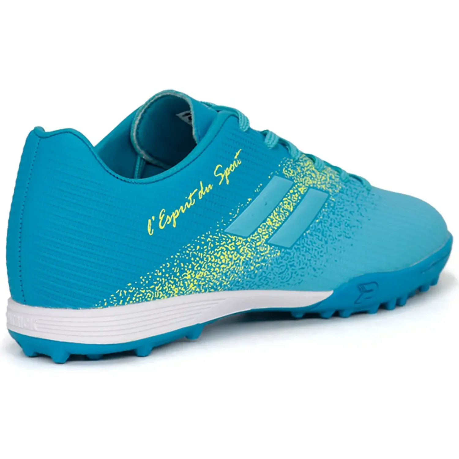 Zapatillas Patrick De Futbol Niños Cubarsi/N26 color aqua / lemon | Platanitos