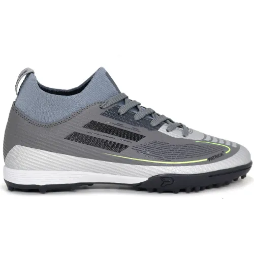 Zapatillas Patrick De Futbol Niños Gavi-J26 color gris | Platanitos