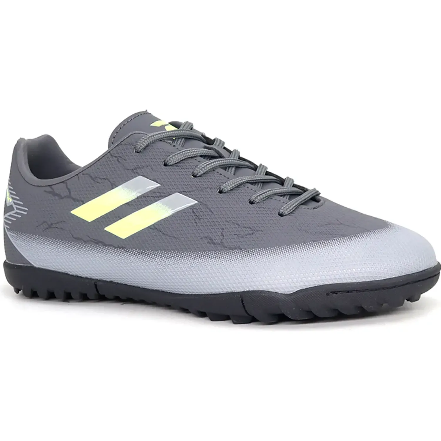 Zapatillas Patrick De Futbol Niños Nunez-J26 color grey / lemon | Platanitos
