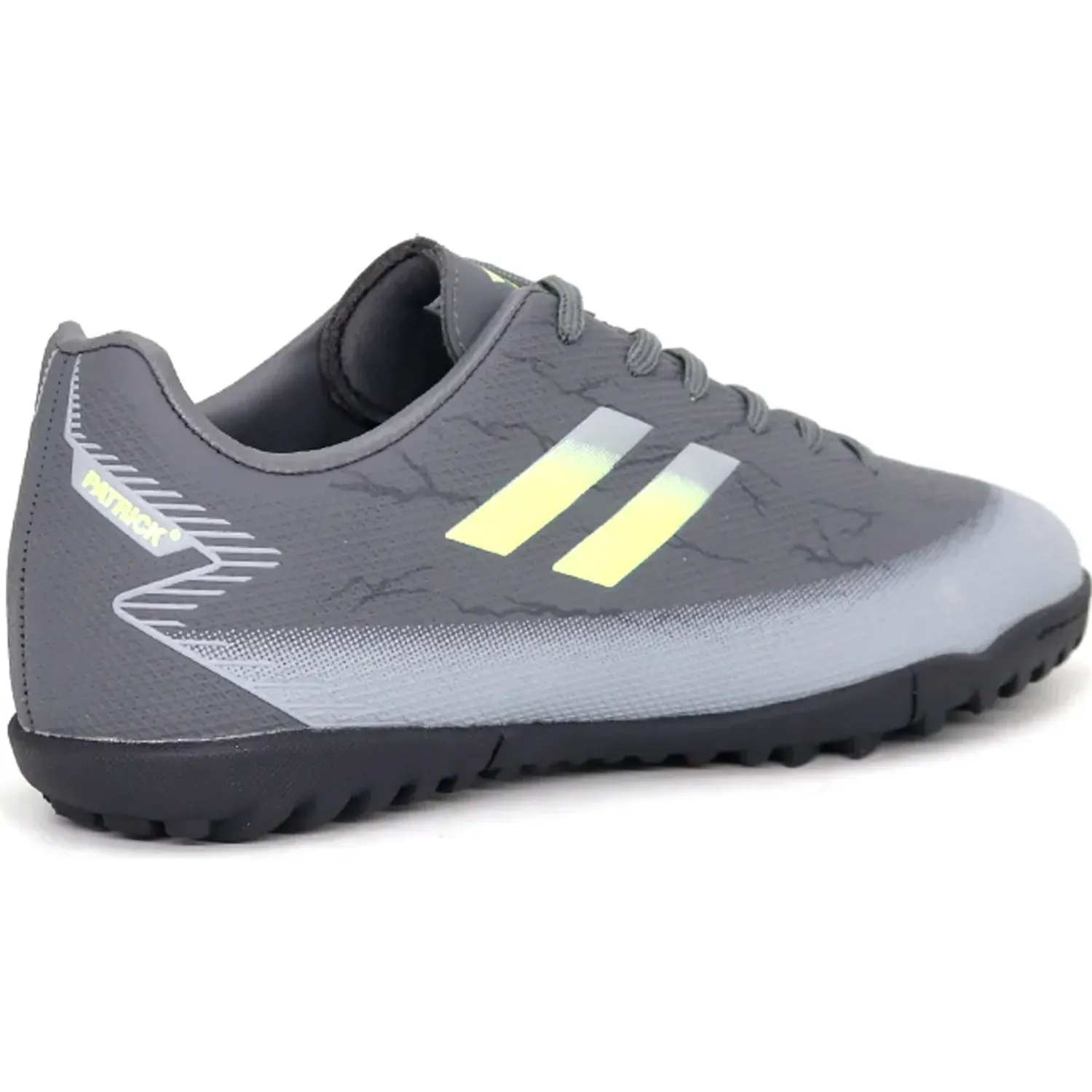Zapatillas Patrick De Futbol Niños Nunez-J26 color grey / lemon | Platanitos