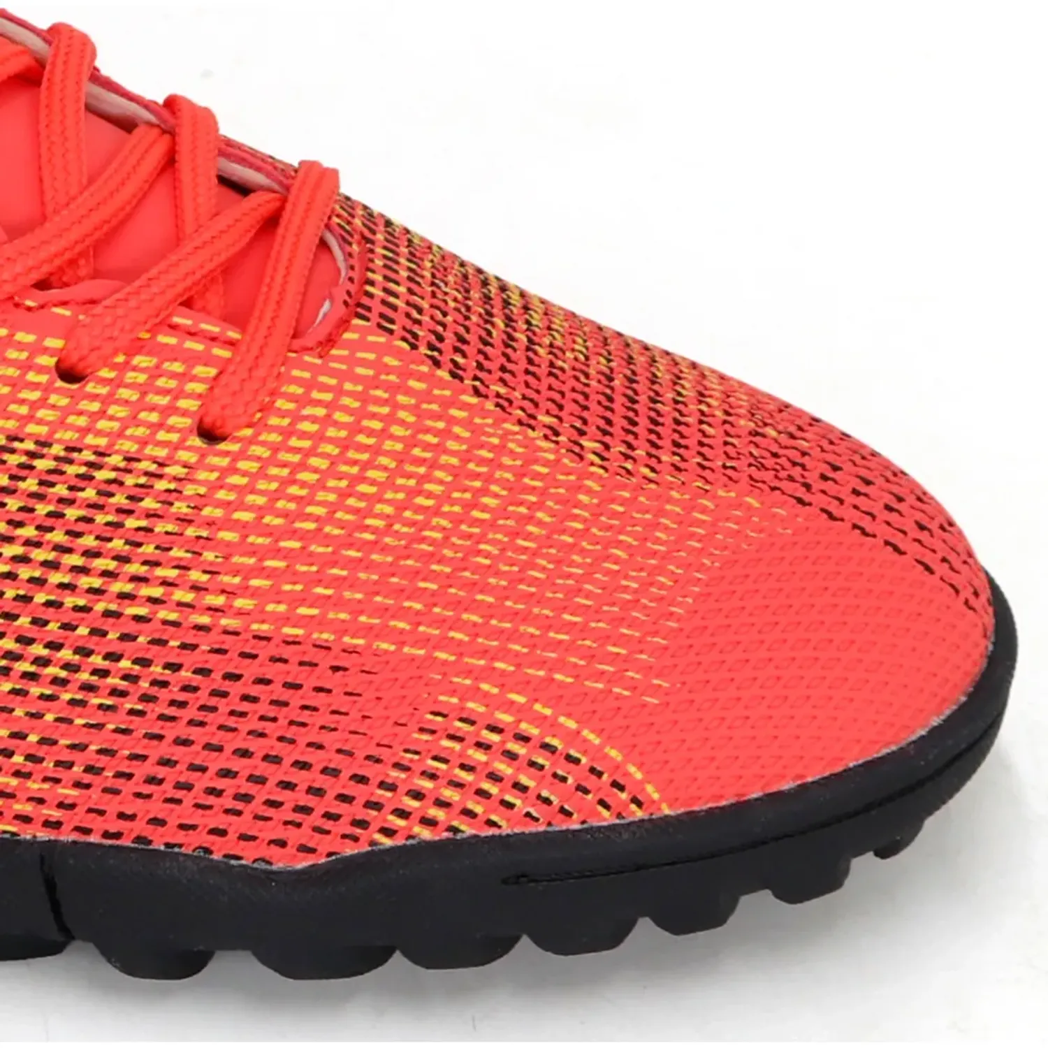 Zapatillas Patrick De Futbol Niños Olivera/J26 color coral / black / yellow | Platanitos