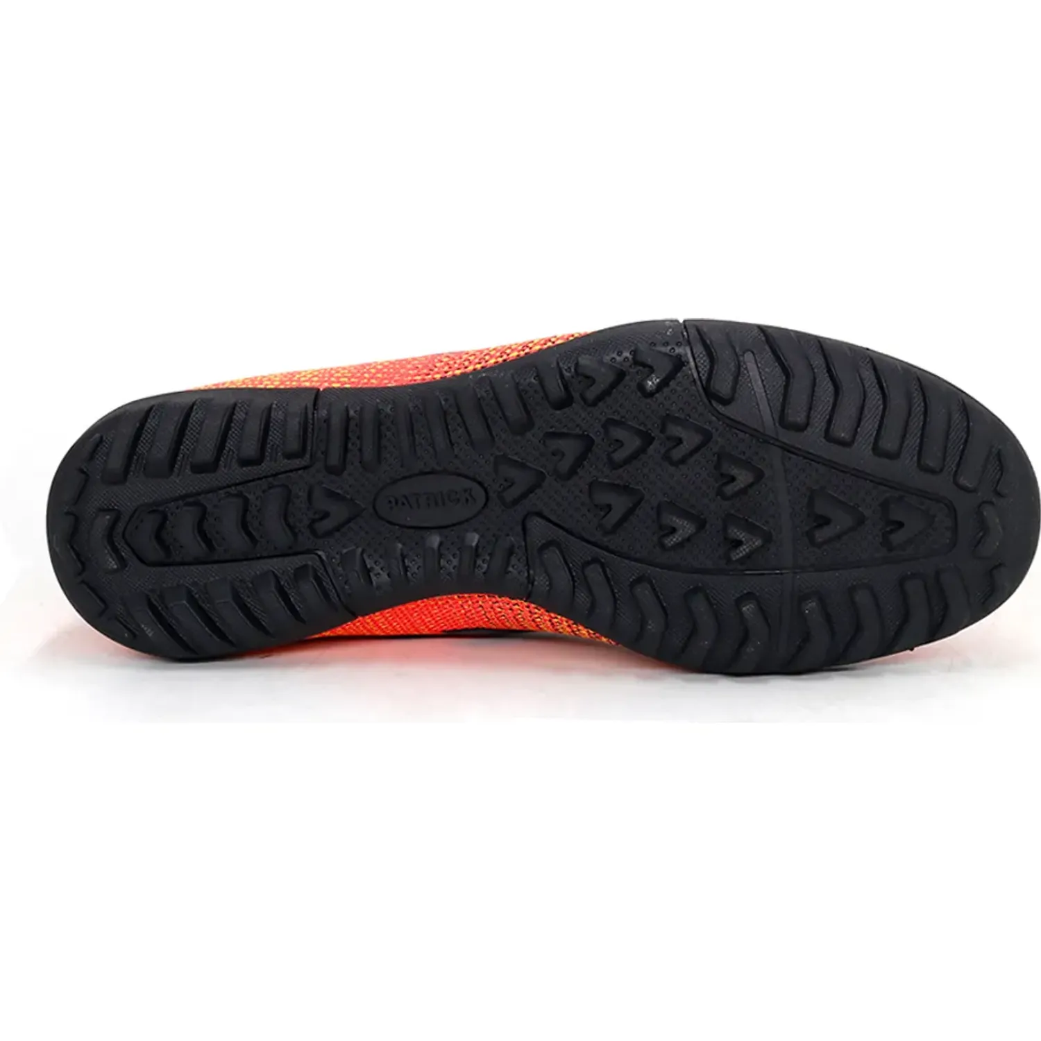 Zapatillas Patrick De Futbol Niños Olivera/J26 color coral / black / yellow | Platanitos