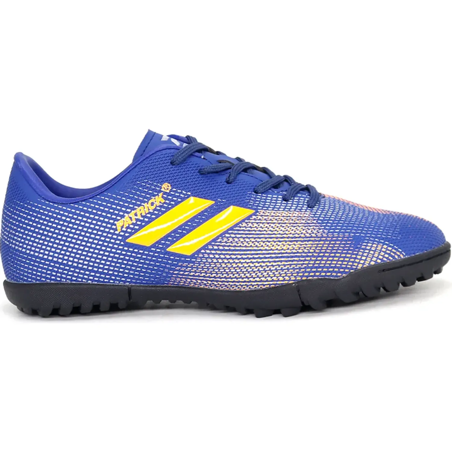 Zapatillas Patrick De Futbol Niños Olivera/J26 color navy / orange | Platanitos