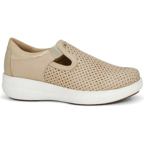 PAR&SS Zapato Casual De Cuero Mujer 2649-Ka26q1