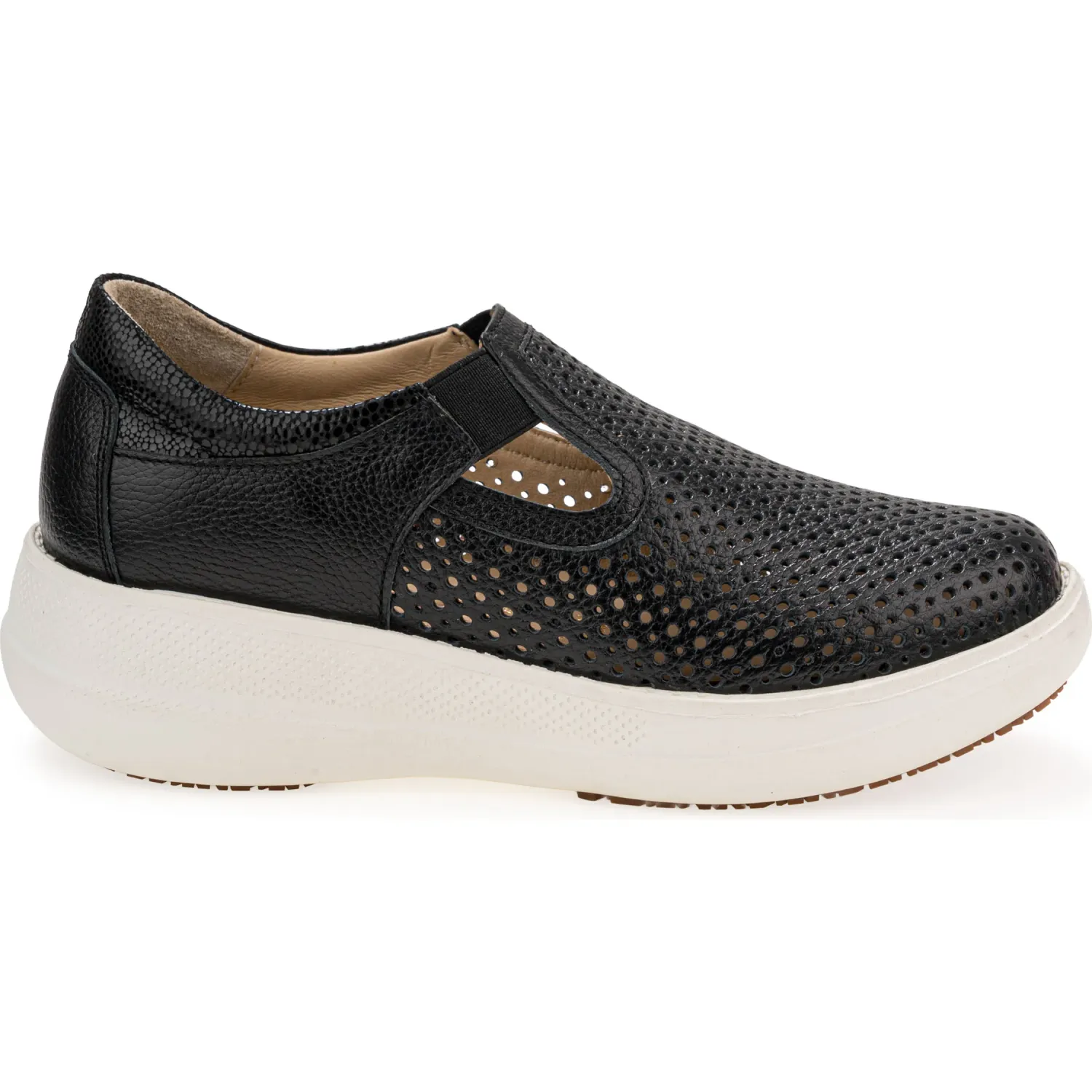 Zapato Par&Ss Casual De Cuero Mujer 2649-Ka26q1 color negro | Platanitos