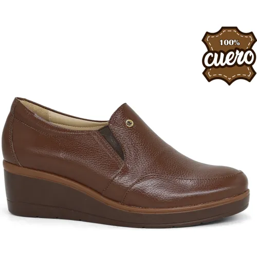 PAR&SS Zapato Casual De Cuero Mujer 2682-Ka26q1