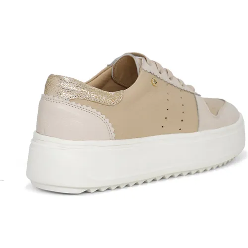 PAR&SS Zapatillas Urbanas De Cuero Mujer 2637-Ka26q1